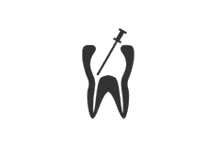 Root canal treatment icon.
