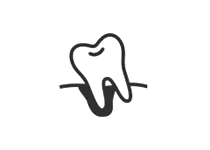 Root canal treatment icon.